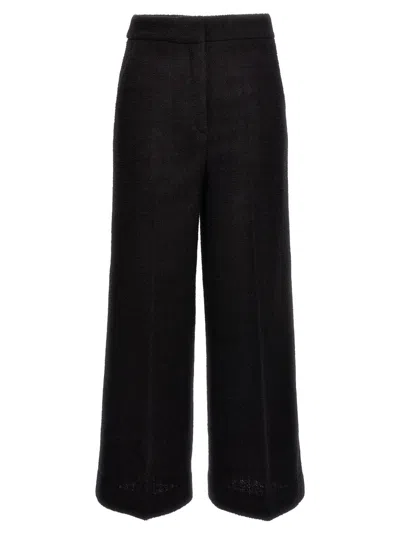 MOSCHINO BLACK CROPPED PANTS