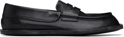 Moschino Black Desert College Loafers