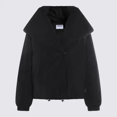 MOSCHINO BLACK DOWN JACKET