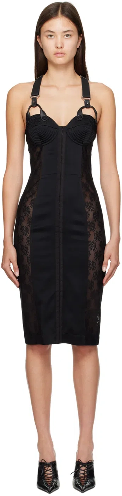 Moschino Sleeveless Minidress In A1555 F Black