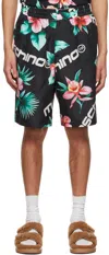 Moschino "hibiscus" Bermuda In A1555 Fantasy Print