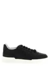 Moschino Kevin Sneakers Featuring Contrast Sole In Black
