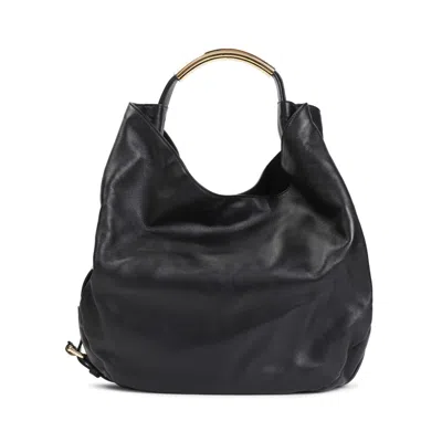 Moschino Shoulder Bag In Black