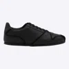Moschino Low Top Sneakers Rubber Sole In Black