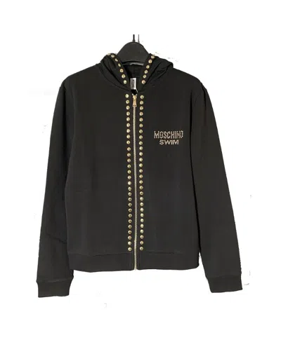 Moschino Black Logo Casual Jacket