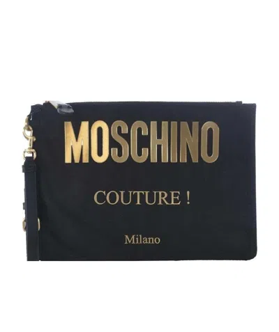 Moschino Black Logo Handbag