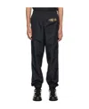 Moschino Black Logo Track Pants In Black