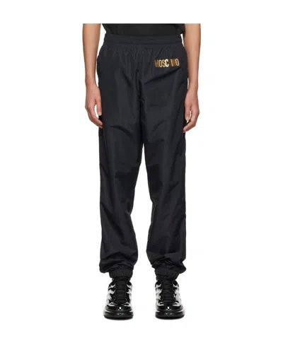Moschino Black Logo Sweatpants