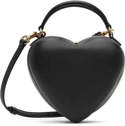 Moschino Black 'love Me' Bag In 000 Black