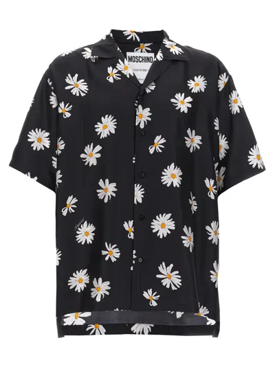 MOSCHINO BLACK MARGEHRITE PRINT SHIRT