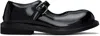 Moschino Patent-leather Loafers In Black