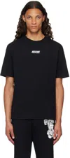 MOSCHINO BLACK 'MOSCHINO COUTURE!' T-SHIRT