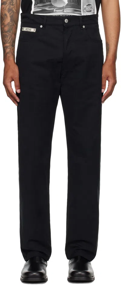 Moschino Black  Tape Jeans