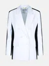 Moschino Black Polyester Blend Blazer In Black