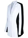 Moschino Black Polyester Blend Blazer In Black