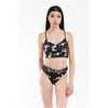 Moschino Black Polyester Tank Tops In Black