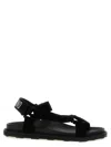 Moschino Couture Sandal With Logo In Black