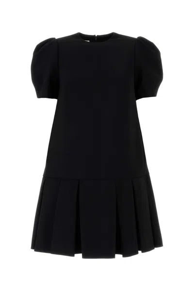 MOSCHINO BLACK STRETCH TWILL DRESS