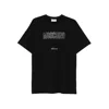 Moschino Logo-embellished T-shirt In Black
