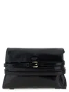 Moschino 'tie Me' Crossbody Bag In Black