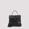 Moschino Leather Handbag In Black
