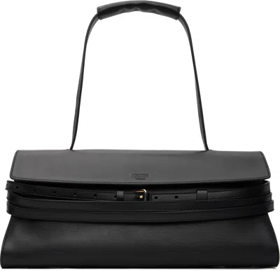 Moschino Black Tie Me Shoulder Bag