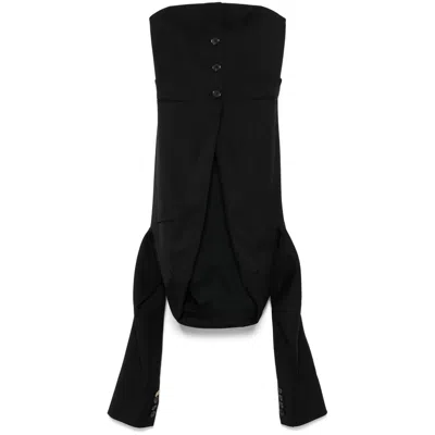 Moschino Black Tops - Vests & Tank Tops Women