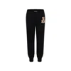 Moschino Elastic Waist Casual Pants In Black