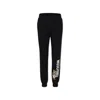 Moschino Black Trousers For Kids With Two Teddy Bear In Black