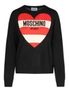 Moschino Jeans Mesh With Inlay Pattern In Multi