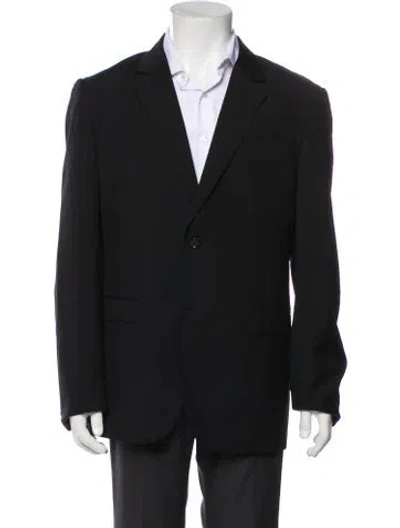 Pre-owned Moschino Black Wool Blazer