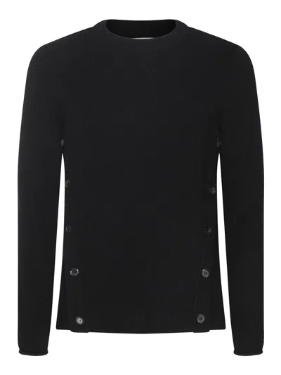 Moschino Black Wool Knitwear