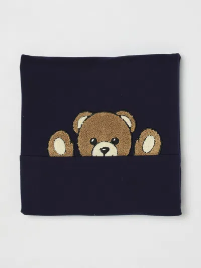 Moschino Blanket Kids Color Blue