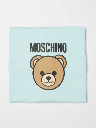 Moschino Babies' Decke  Kinder Farbe Hellblau In Blue