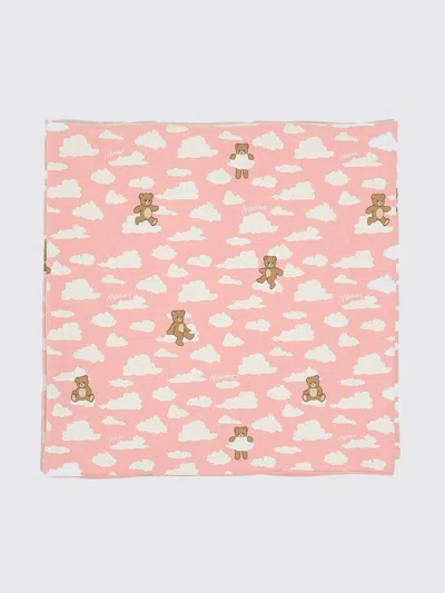 Moschino 담요  남아 색상 핑크 In Multi