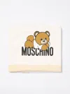 MOSCHINO BLANKET MOSCHINO KIDS COLOR BEIGE,F80264022