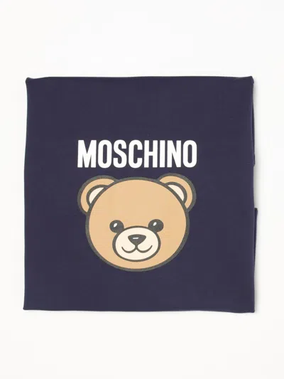 Moschino Blanket Kids  In Blue