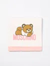 Moschino Blanket  Kids Color Pink In Pink