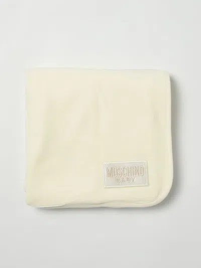 Moschino Blanket  Kids Color White