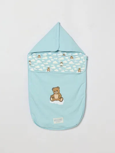 Moschino Blanket Set Kids In Pink