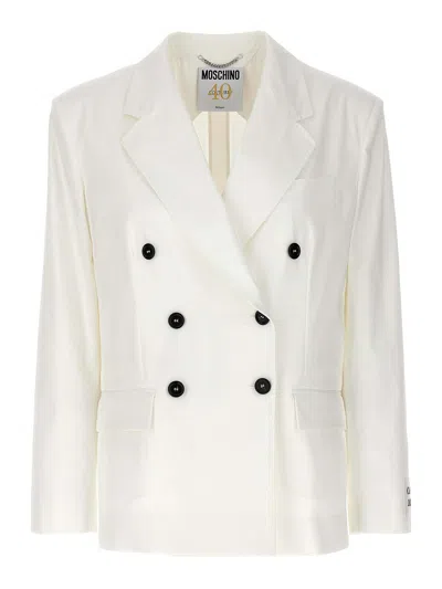 MOSCHINO DOUBLE-BREASTED BLAZER