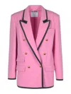 Moschino Blazer Double-breasted Gold Buttons In Color Carne Y Neutral