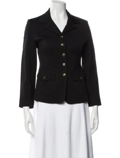 Pre-owned Moschino Blazer In Black/grey