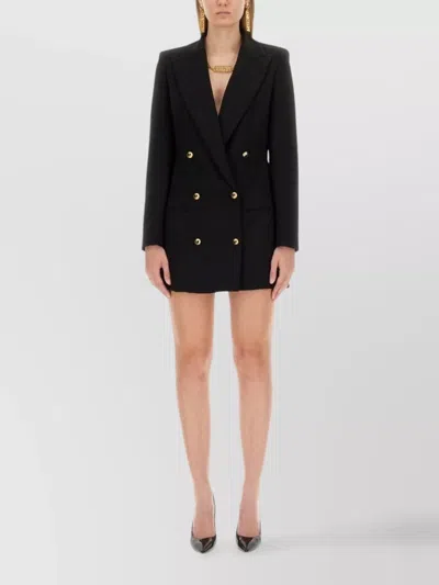 Moschino Blazer Dress Gold Buttons