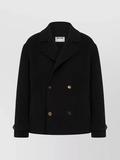 MOSCHINO BLAZER FEATURING NOTCHED LAPELS AND BUTTON DETAILING