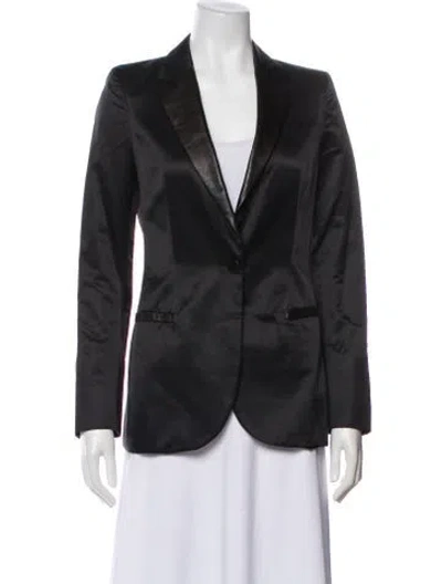 Pre-owned Moschino Blazer In Gray