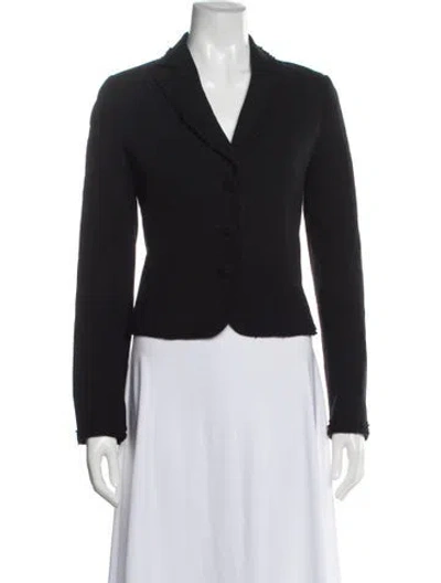 Pre-owned Moschino Blazer In Gray