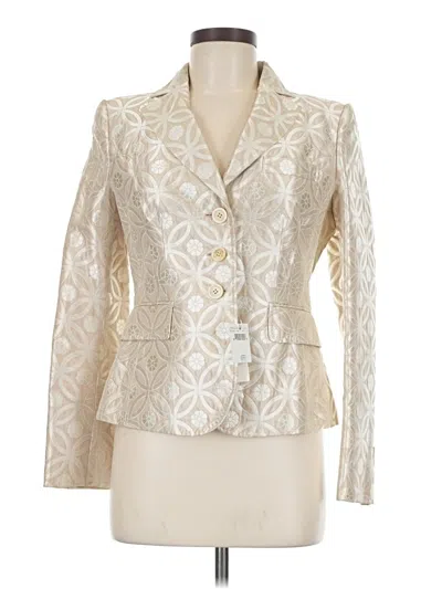 Pre-owned Moschino Blazer Jacket In Tan