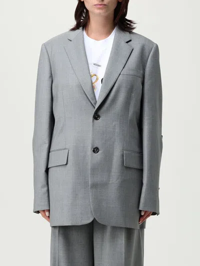 Moschino Blazer  Couture Woman Color Grey In Gray