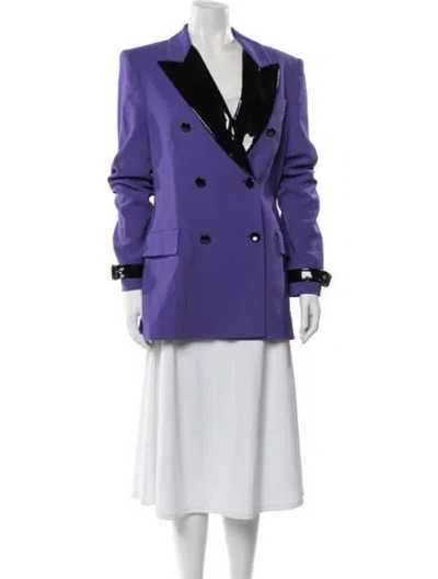 Pre-owned Moschino Blazer In Multi